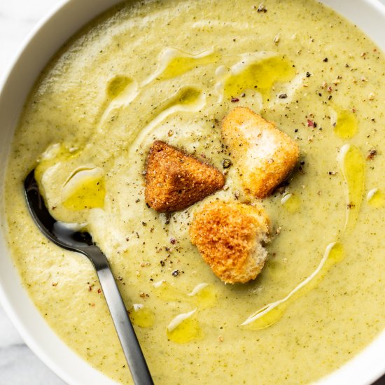 cream of broccoli soup