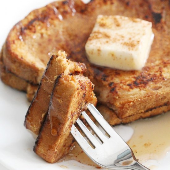 The Best Vegan French Toast (GF)