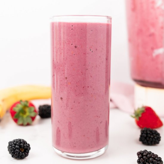 Strawberry Blackberry Smoothie