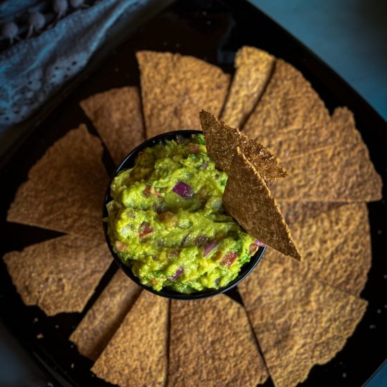 Guacamole with Tortilla Chips