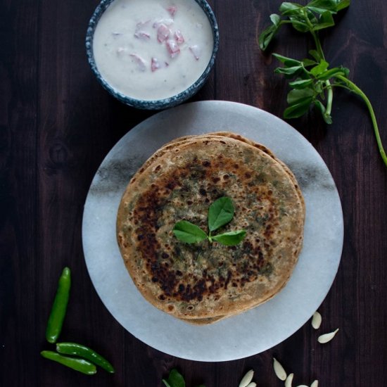 How to Make Methi Paratha