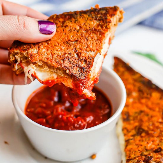 Pizza grilled cheese