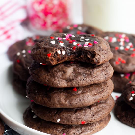 20 Minute Brownie Mix Cookies