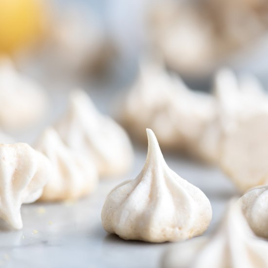 lemon meringue cookies