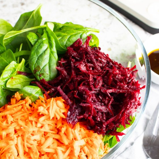 Vibrant Raw Beet Salad