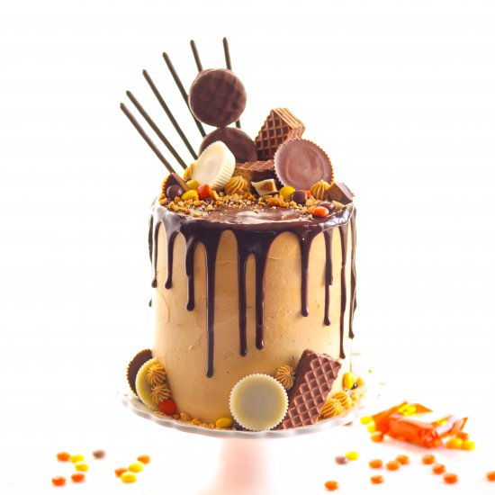 Chocolate Peanut Butter Cake