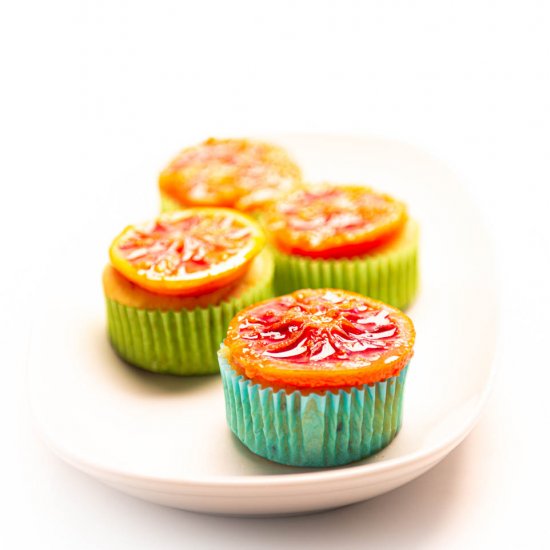 Tangerine Marmalade Cupcakes