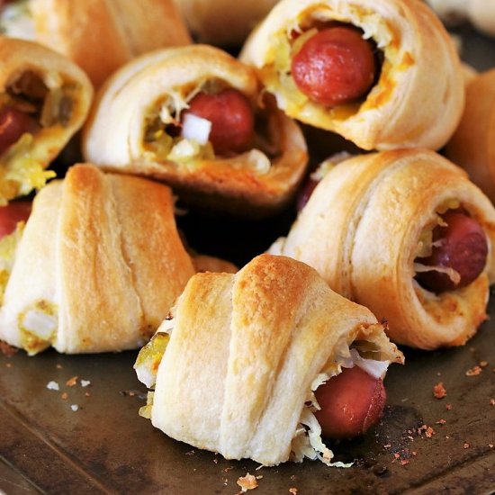 Pigs In a Blanket With the Works