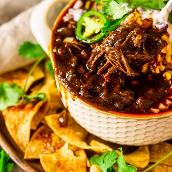 The Best Short Rib Chili