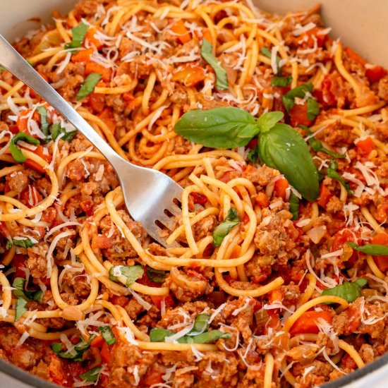 Turkey Bolognese Recipe