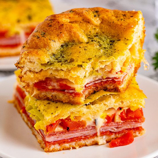 Antipasto Squares