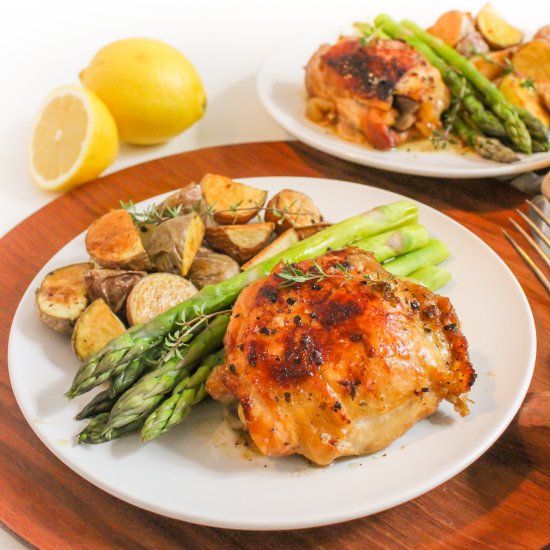 Crockpot Honey Lemon Chicken