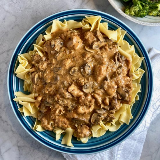 Chicken Stroganoff