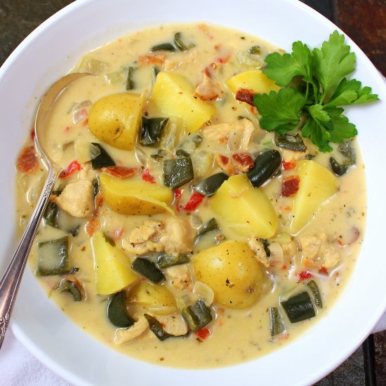 Chicken Poblano Chowder