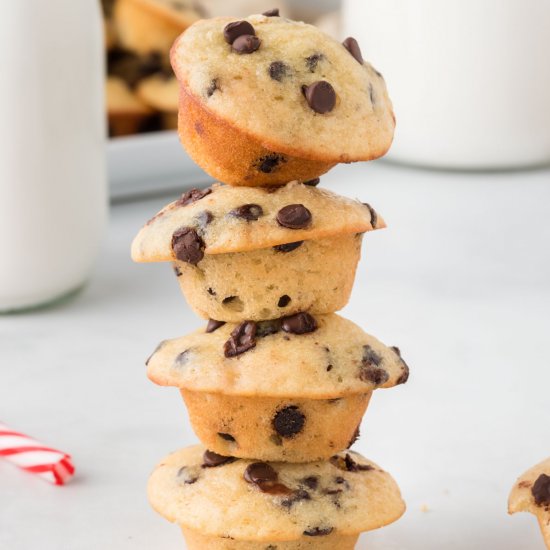 Mini Chocolate Chip Muffins