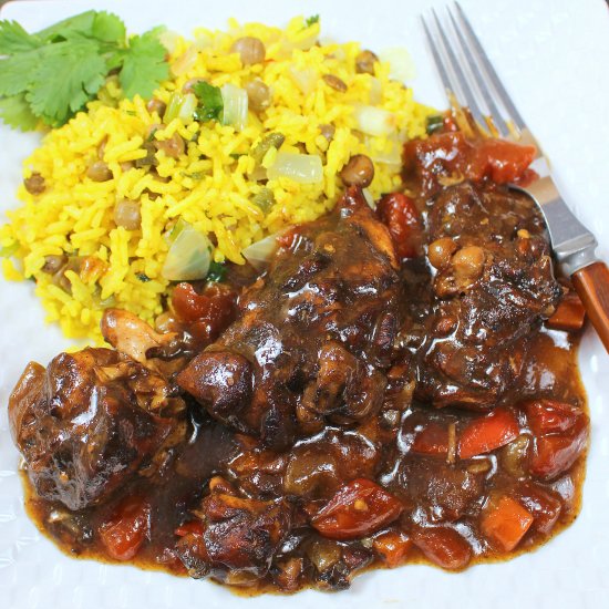 Jamaican Brown Stew Chicken