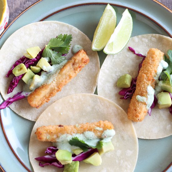 Air Fry Range Fish Stick Tacos