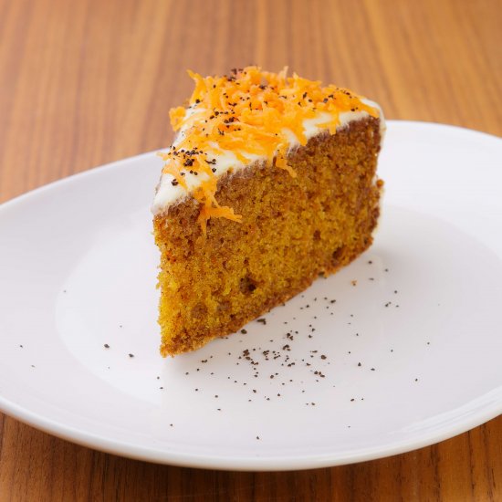 Carrot Cake With Liquorice & Cognac