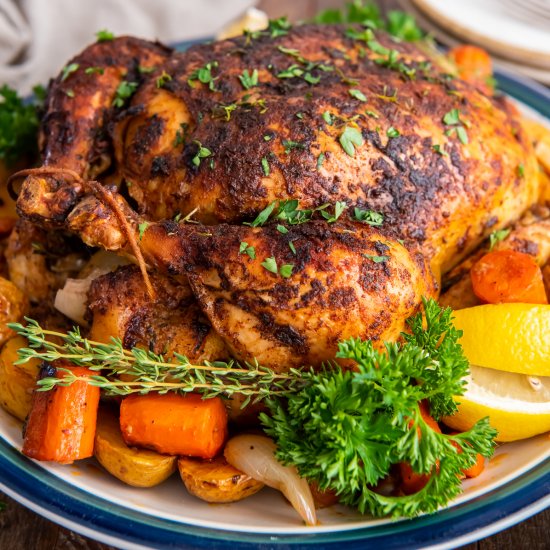 Roast Chicken and Vegetables