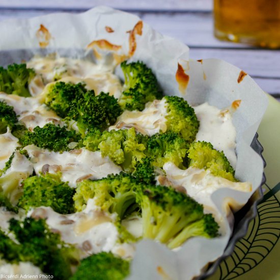 Baked broccoli casserole