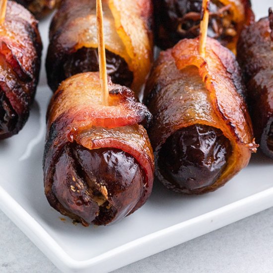 Bacon Wrapped Dates