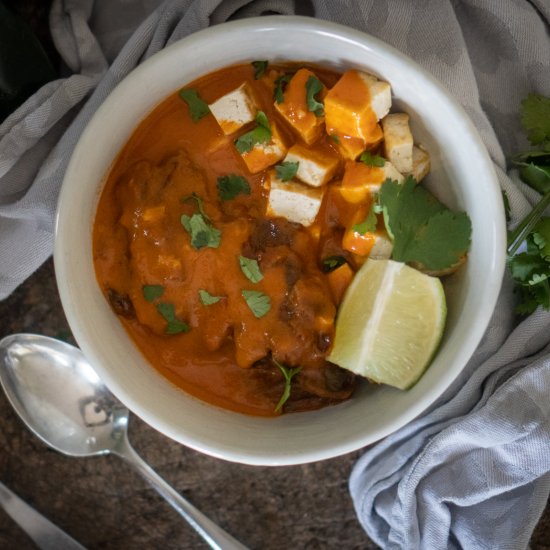 Cozy Eggplant Tofu Curry