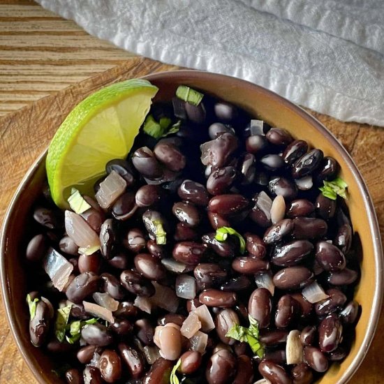 Guatemalan Black Beans