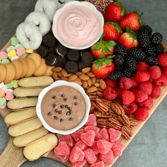 Valentine’s Day Charcuterie Board