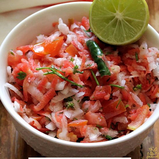 Carrot Radish Salad/Koshimbir