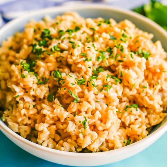 Brown Rice Pilaf