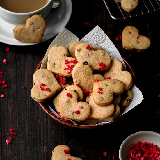 Strawberry Flavoured Shortbread