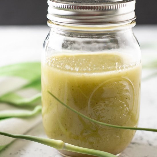 Garlic Scape Dressing