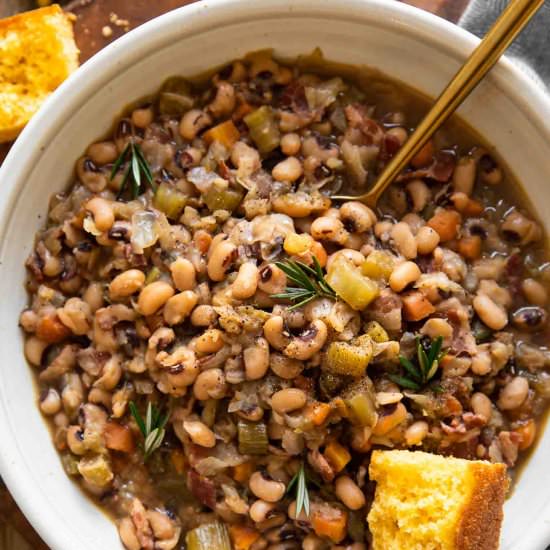 Instant Pot Black Eyed Peas