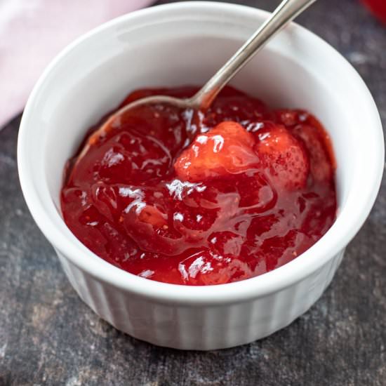 Canning Strawberry Pie Filling