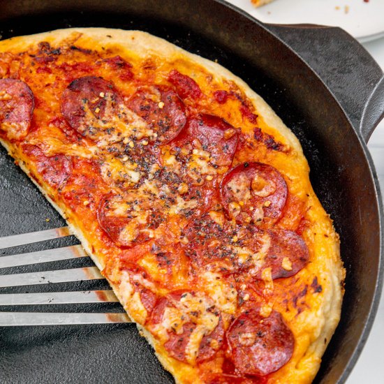 Cast Iron Skillet Pizza