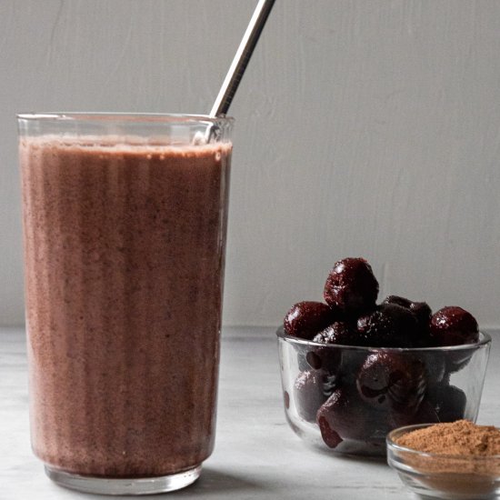 Chocolate Cherry Smoothie