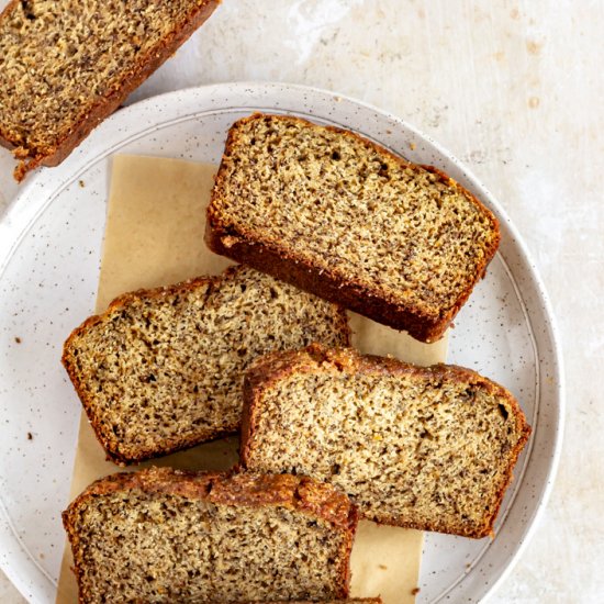 Earl Grey & Cardamom Banana Bread