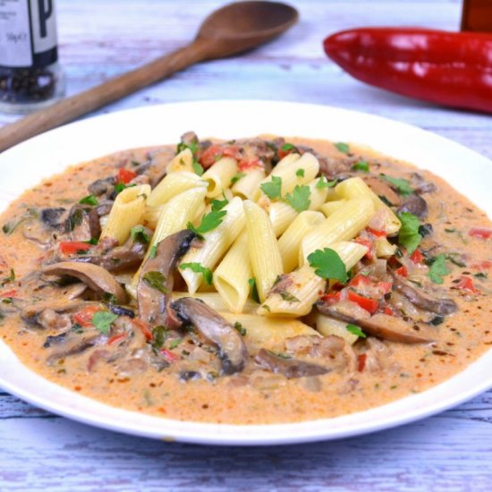 Hungarian Mushroom Paprikash