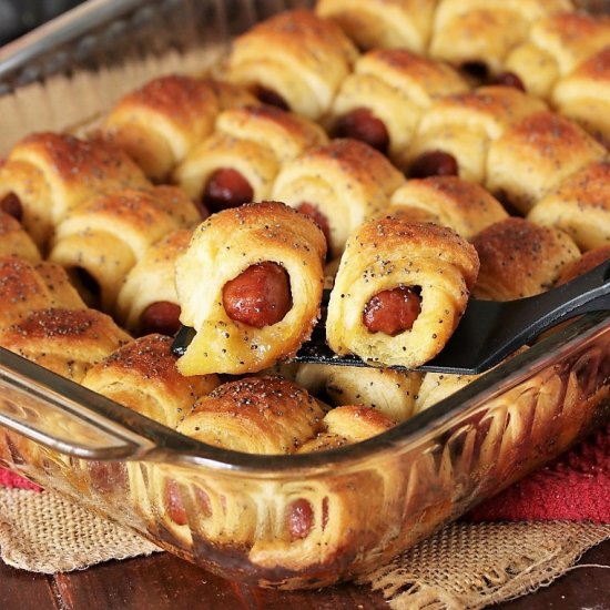 Glazed Pigs In a Blanket