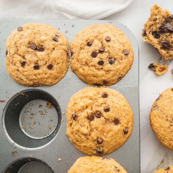 Banana Muffins with Almond Flour