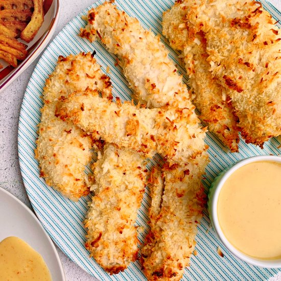 Baked Coconut Chicken Tenders