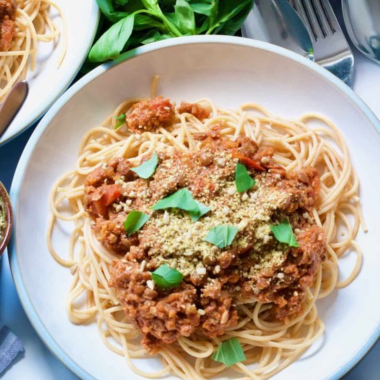 Vegan Lentil Ragu