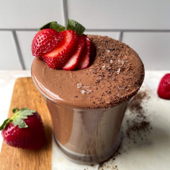 Healthy Protein Chocolate Mousse