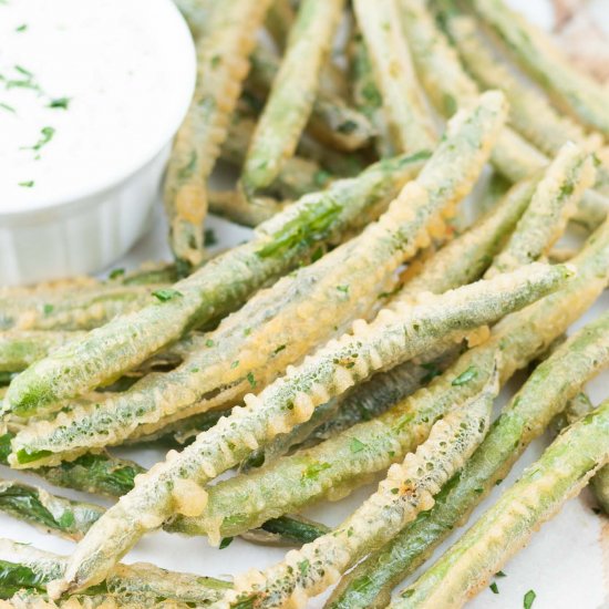 Deep Fried Green Beans