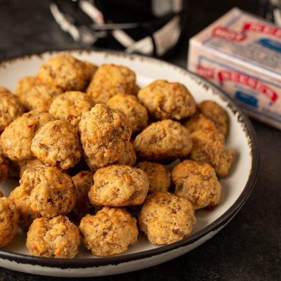 Pimento Cheese Sausage Balls