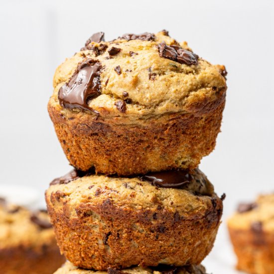 Banana Protein Muffins