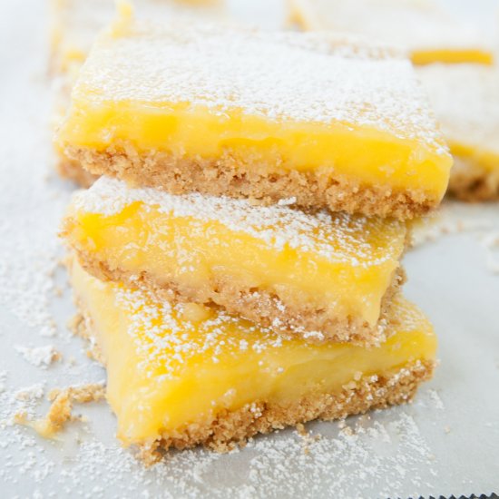 Lemon Bars ‘N Graham Cracker Crust