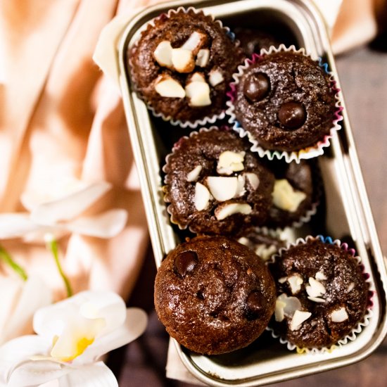 Chocolate Banana Muffins