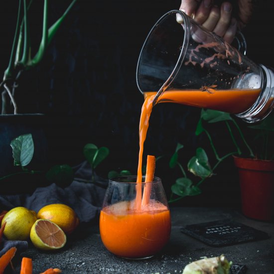 Carrot Ginger Turmeric Juice