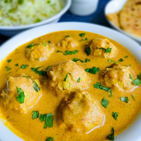 Creamy Chicken Kofta Curry